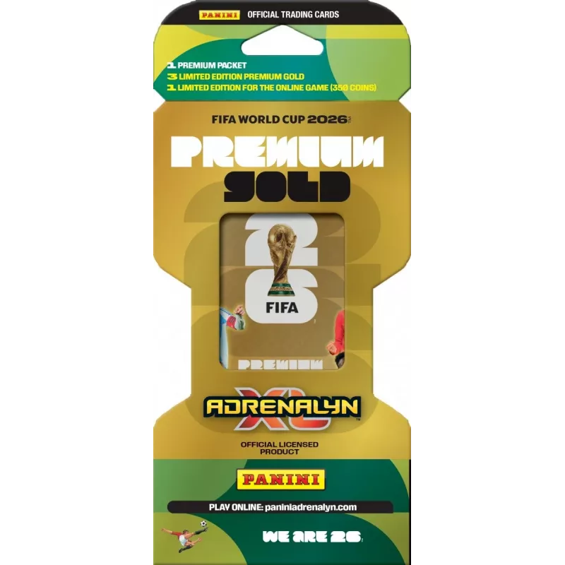 Cartas FIFA World Cup 2026 Blíster Gold