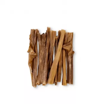 Premio para perros UNISZKI piel de cordero 100 g — masticable hipoalergénico de cordero, bolsa de 100 g, proteína 50,79 %, grasa 36,37 %