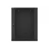 Armario de instalación de pared Lanberg 19'' 15U 600x450mm negro (puerta de cristal)