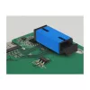 Acoplador de fibra óptica para PCB SC simplex hembra a SC simplex hembra monomodo azul