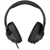 LORGAR Noah 101, Auriculares gaming con micrófono, conexión jack de 3,5 mm, longitud del cable 2 m, diseño plegable, almohadillas de piel sintética PU, tamaño: 185*195*80 mm, 0,245 kg, negro