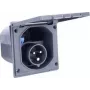 Conector macho CEE industrial AS Schwabe 61492, 16 A, 230 V, conexión eléctrica con protección IP