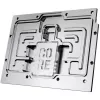Refrigeración líquida para tarjeta gráfica Alphacool Core RX 9070 XT Hellhound+ Transparent Chrome con backplate