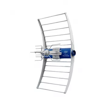 Antena de TV DVB-T/T2 ASR Classic 5G PROTECTED 2023 con fuente de alimentación Telmor ZZA-7