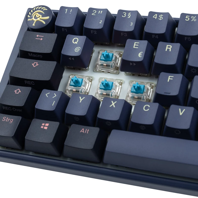 Teclado gaming Ducky One 3 Mini USB azul