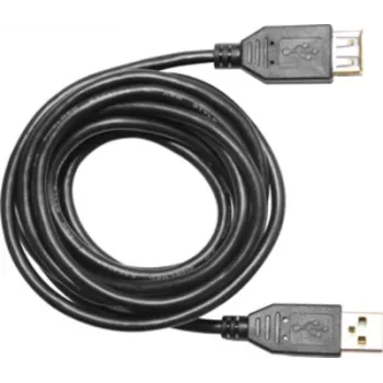 Cable USB Eltako 30000020 conector hembra USB-A a conector macho USB-A, 2 m, negro