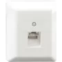 Rutenbeck UAE-Cat.6A iso-8 U Ap rw - Toma de red - RJ 45 - 1 toma de red - blanco puro, RAL 9010 (13411501)
