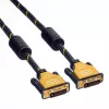Cable de monitor DVI ROLINE GOLD 5m modelo 11.04.5514