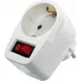 Toma AS Schwabe 45037 con interruptor integrado, individual, conector macho