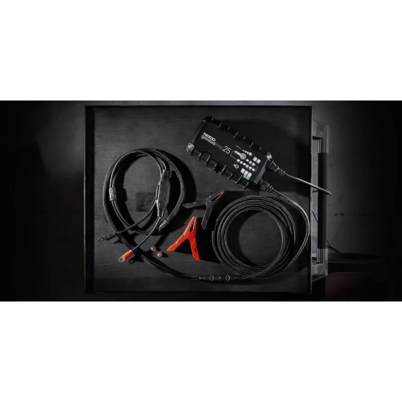 Cargador de batería NOCO GENIUSPRO25 25A cargador inteligente multibatería para baterías de plomo-ácido y litio