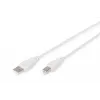 Cable de conexión USB Assmann. Type-A - B M/M. 1,8 m. Compatible con USB 2.0. UL. be (AK-300102-018-E)