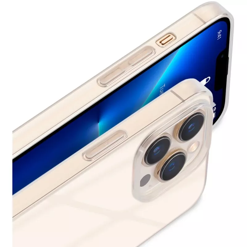StyleShell Flex, funda de móvil transparente, iPhone 15 Pro Max