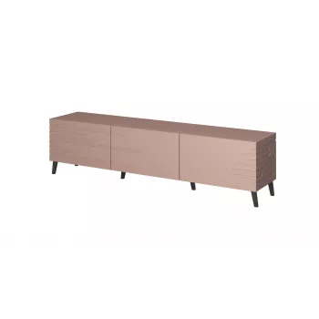 Mueble RTV Cama NOVA 186x40x48 rosa mate