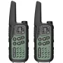 Emisora portátil Baofeng BF-T25E — 16 canales, 2×1400 mAh Li‑Ion, VOX, LCD, verde, set de 2