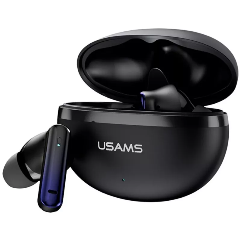 Auriculares Bluetooth Usams TWS E02 ANC+ENC negros