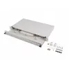 Patch panel de fibra óptica LANBERG FOP1-24SD-LQS 19 pulgadas 1U 24xSC Duplex 24xLC Quad