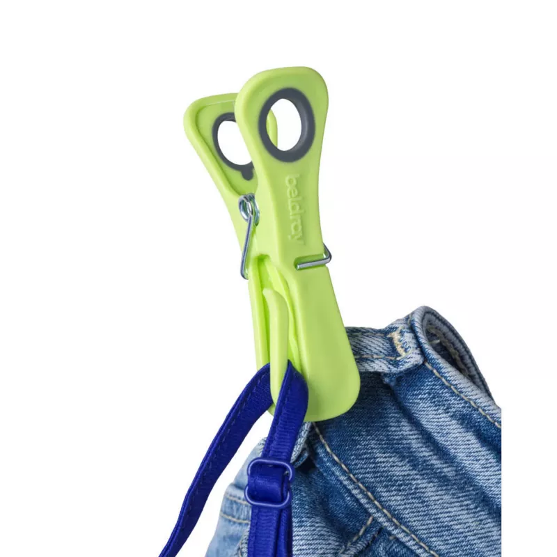 Pinzas de tender Beldray Dual-Grip LA035716RPFEU7 verde/azul – pinzas para la ropa, diseño Dual-Grip