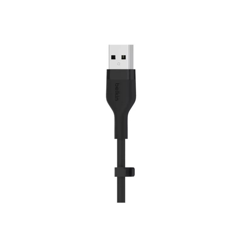 Belkin BOOST CHARGE Flex cable USB-A a Lightning CAA008BT1MBK, 1 m, negro