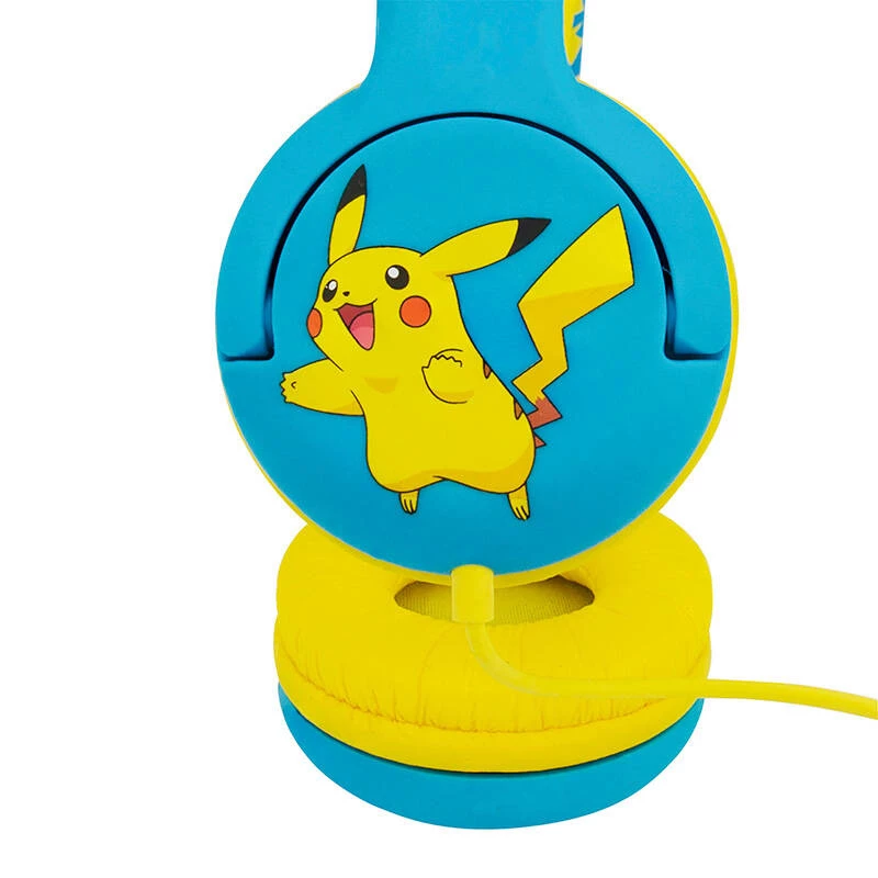 Auriculares con cable para niños OTL Pokémon Pikachu (azul-amarillo)