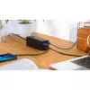 Akyga Charge Brick AK-CH-17 Cargador USB 65 W, 2 x USB-C PD + 2 x USB-A QC 4+, negro