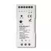 Qoltec Fuente de alimentación para carril DIN | 40W | 24V | 1.67A | Blanco | perfil bajo
