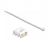 Módulo Keystone DeLOCK RJ45 hembra a LSA Cat.6A sin herramienta con tapa antipolvo azul