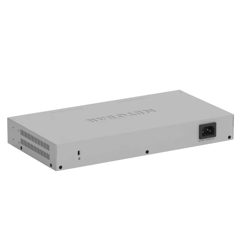 NETGEAR GS516-300EUS Switch de red No gestionado Gigabit Ethernet (10/100/1000) Gris