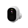 WOOX R4253-W Cámara exterior inteligente, Wi-Fi 2,4 GHz, 2K, F2.0 1/2,8 4 megapíxeles, H92°/ V66° / D128°