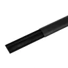 Canaleta para cables de aluminio MACLEAN MC-814 B negra — cubrecables
