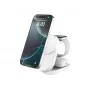 Cargador de interior Belkin UltraCharge 25W Qi2 3en1 Cargador magnético EU blanco redondo