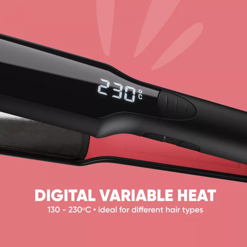 SBB SBST-2000-EU Straight Up Shine XL plancha de pelo de cerámica