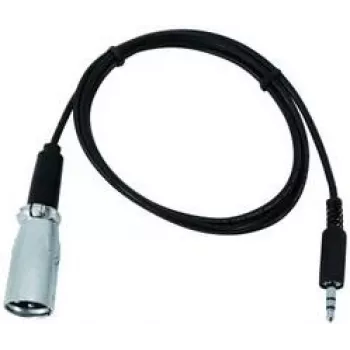 Adaptador DMX EUROLITE — 1x jack de 3,5 mm a 1x conector macho XLR