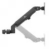 Soporte de monitor para tubo / barra 28-60 mm Maclean, 17-27'', máx. 7 kg, muelle de gas, MC-459