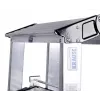 Escalera de tijera Krause 126030 — aluminio 3 peldaños, altura máxima 65 cm, 6.1 kg, ancho 500 mm