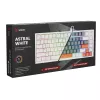Savio ASTRAL WHITE JADE teclado gaming USB QWERTY US International