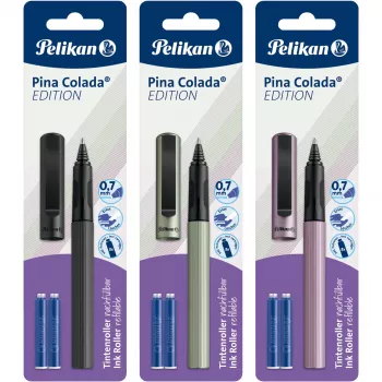 Pelikan Pina Colada Edition, bolígrafo, colores surtidos, azul, 0,7 mm, fino, ambidiestro