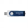 Memoria USB Patriot Memory 64 GB Dual USB A+C PS64GX550AAD blanco azul