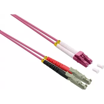 Cable de fibra óptica ROLINE 21.15.9470 0,5 m E-2000 (LSH) 2x LC