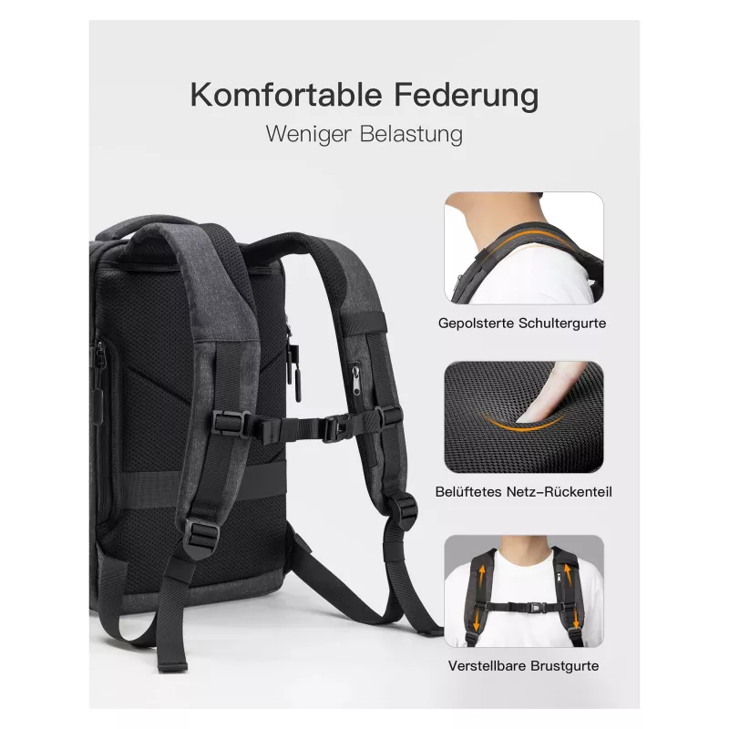 inateck mochila para portátil 14 BP03006-14 negra