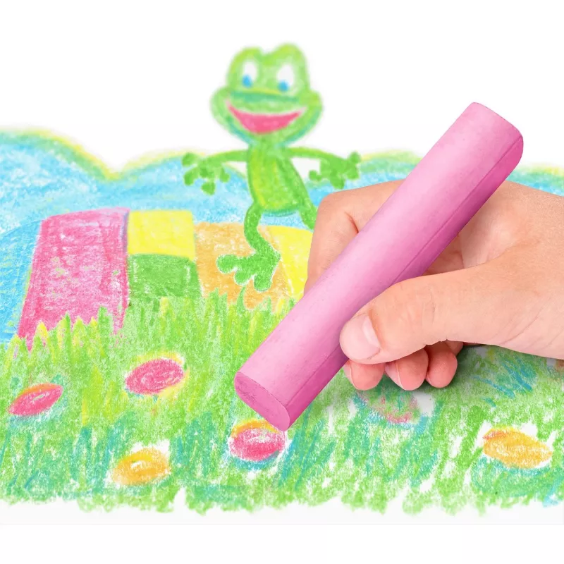 Tiza para suelo Staedtler 2365 C6 — Noris junior, colores surtidos, diámetro 20 mm, 1 ud.