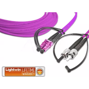 Lightwin LDP-50 LC-ST 2.0 OM4 cable de fibra óptica 2 m violeta (LDP-50 LC-ST 2.0 OM4)