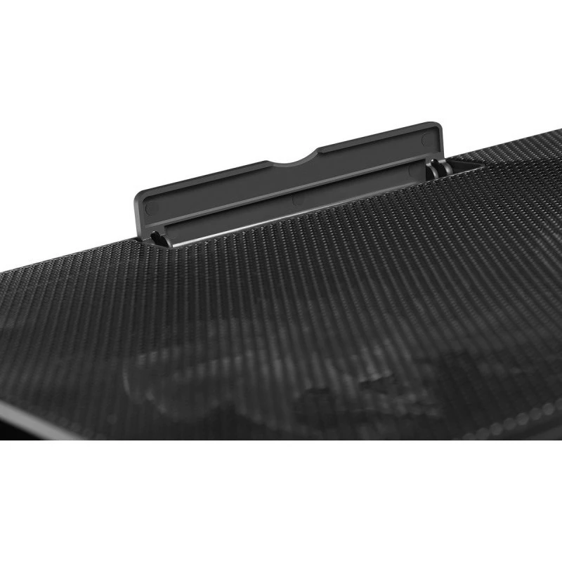 Base refrigeradora para portátil DEFENDER NS-510 con 2 ventiladores, 2 puertos USB e iluminación RGB