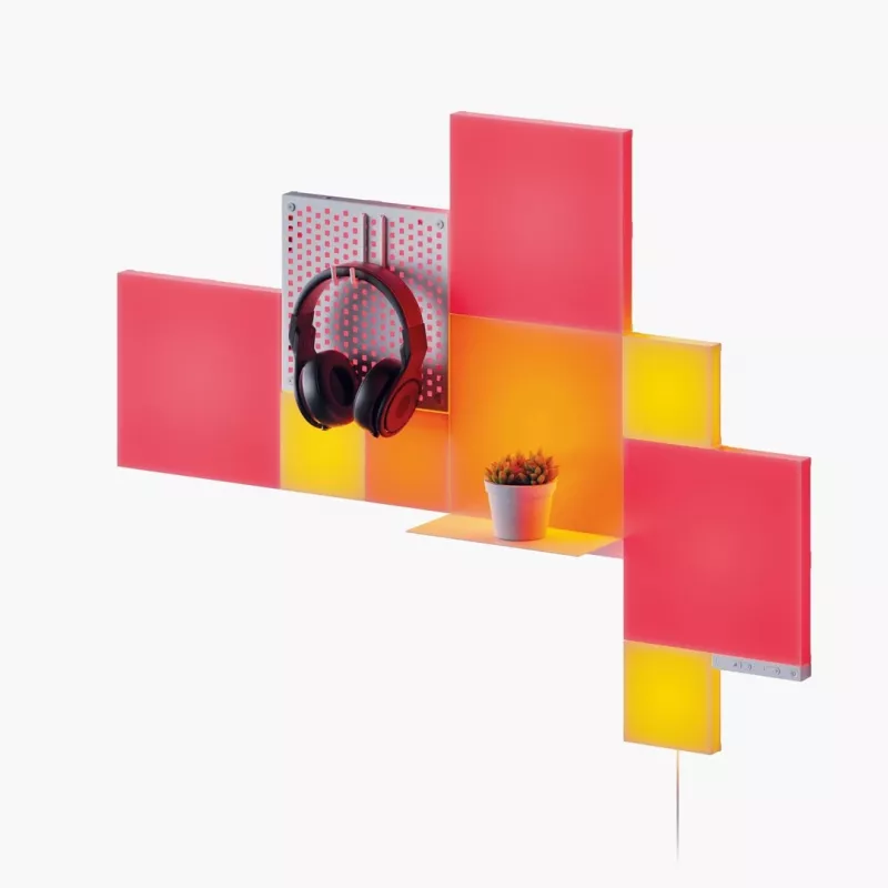 Nanoleaf N8100K02-10CB Panel LED Cuadrado