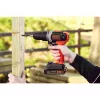 Taladro percutor atornillador de batería BCKSB02, 18 voltios (naranja/negro, batería de litio 1,5 Ah, caja de almacenamiento, set de accesorios de 62 piezas)