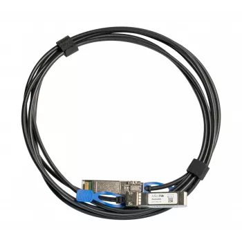Cable de red MikroTik XS+DA0001 SFP/SFP+/SFP28 InfiniBand 1 m negro