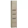 Armario de almacenamiento de baño Topeshop S33 SONOMA roble