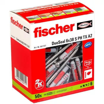 Taco de pared Fischer DuoSeal 557727