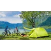 Tienda de campaña PROMIS NT80 — tienda de camping para 3 personas con avance y mosquitera, superficie base 2x2 m