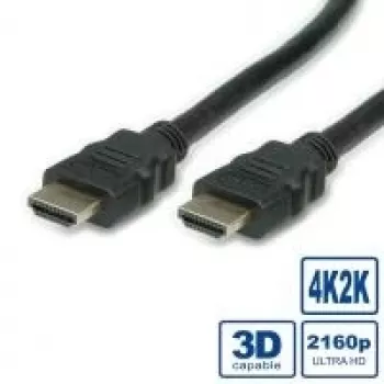 Cable HDMI Ultra HD + Ethernet VALUE macho/macho 5 m