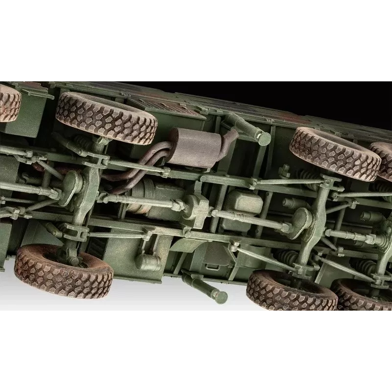 Maqueta de plástico REVELL Man 10T Milgl 8x8 camión escala 1/35